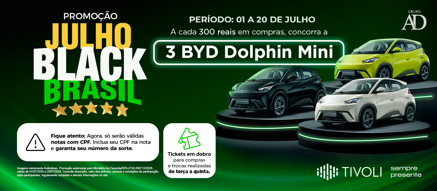 JULHO BLACK BRASIL 2026 TIVOLI
